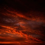 Abstract,Dark,Red,Background.,Dramatic,Fiery,Bloody,Sky.,Fantastic,Golden